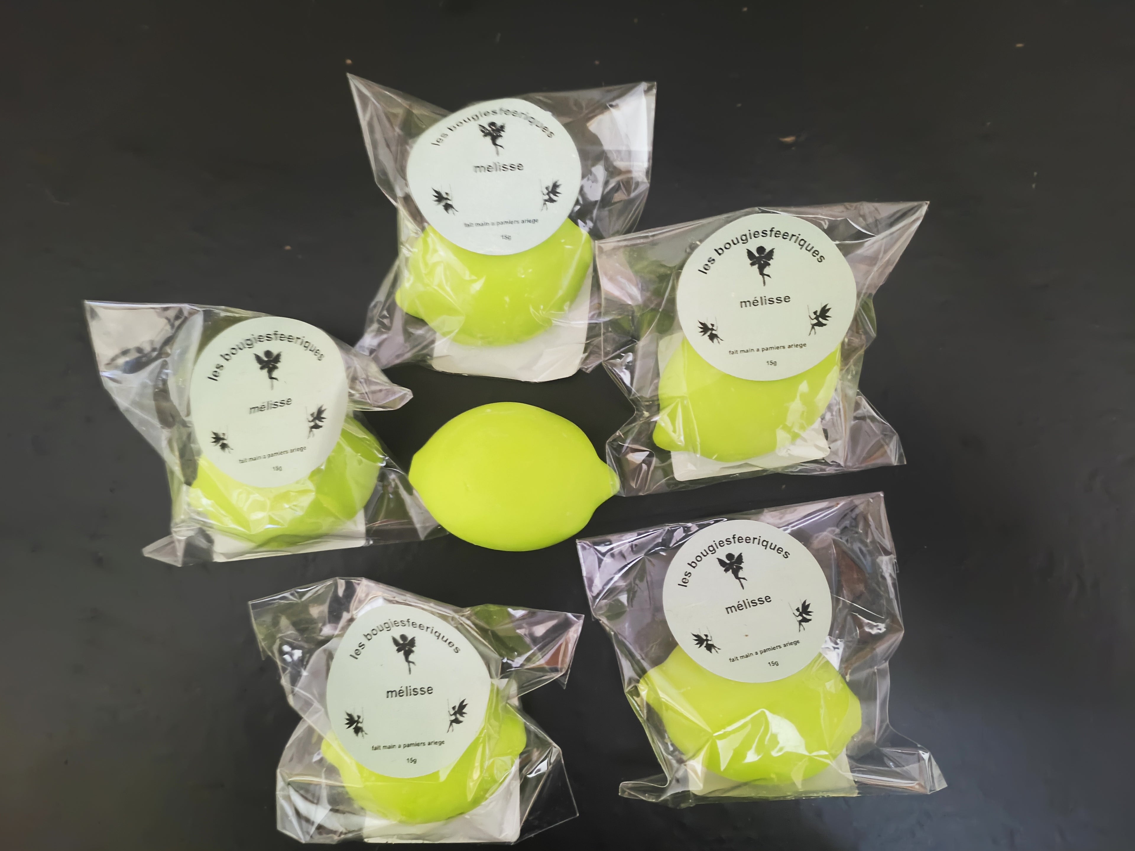 fondant cire végétale parfum de grasse mélisse