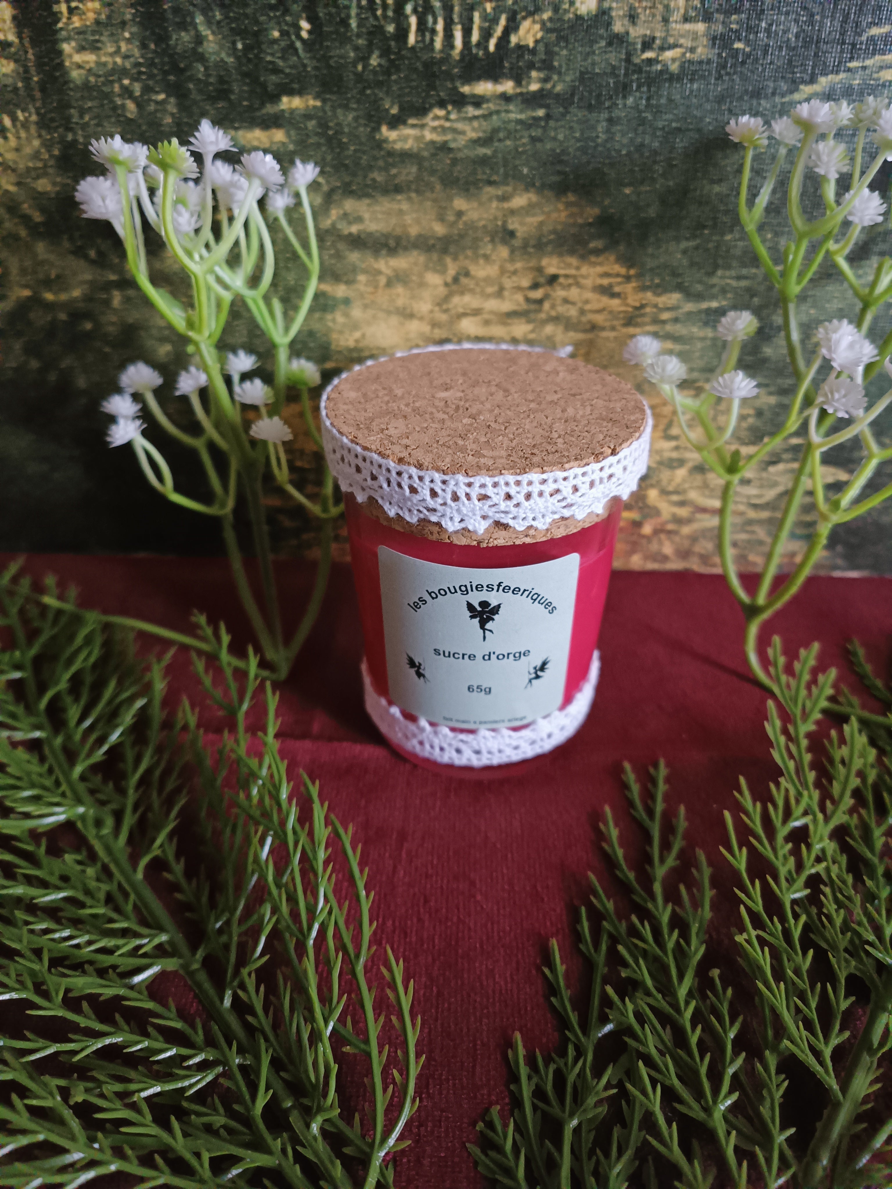 bougie verre 100ml en cire de soja
