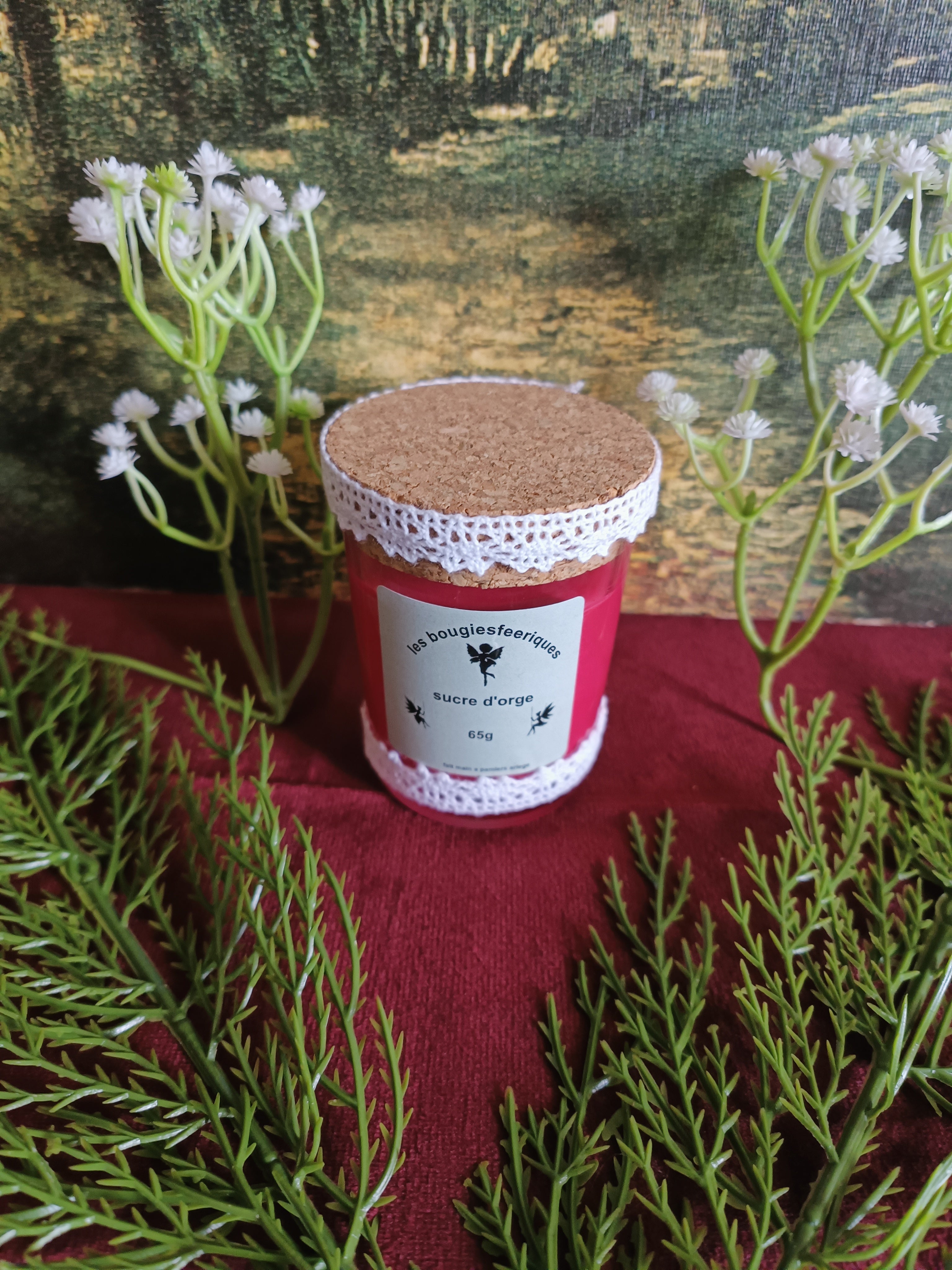 bougie verre 100ml en cire de soja
