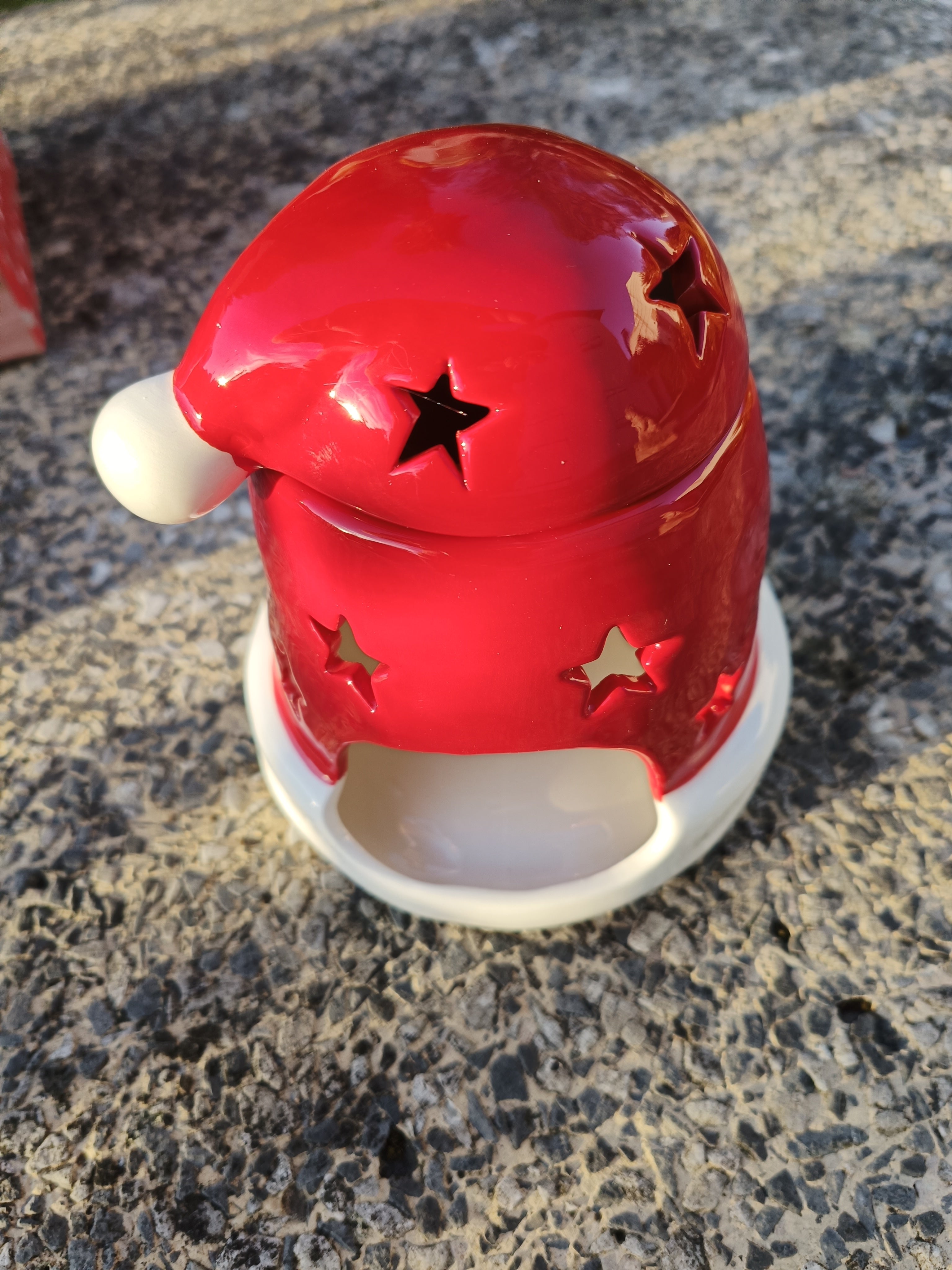 Brûleur en forme de chapeau de Père Noël