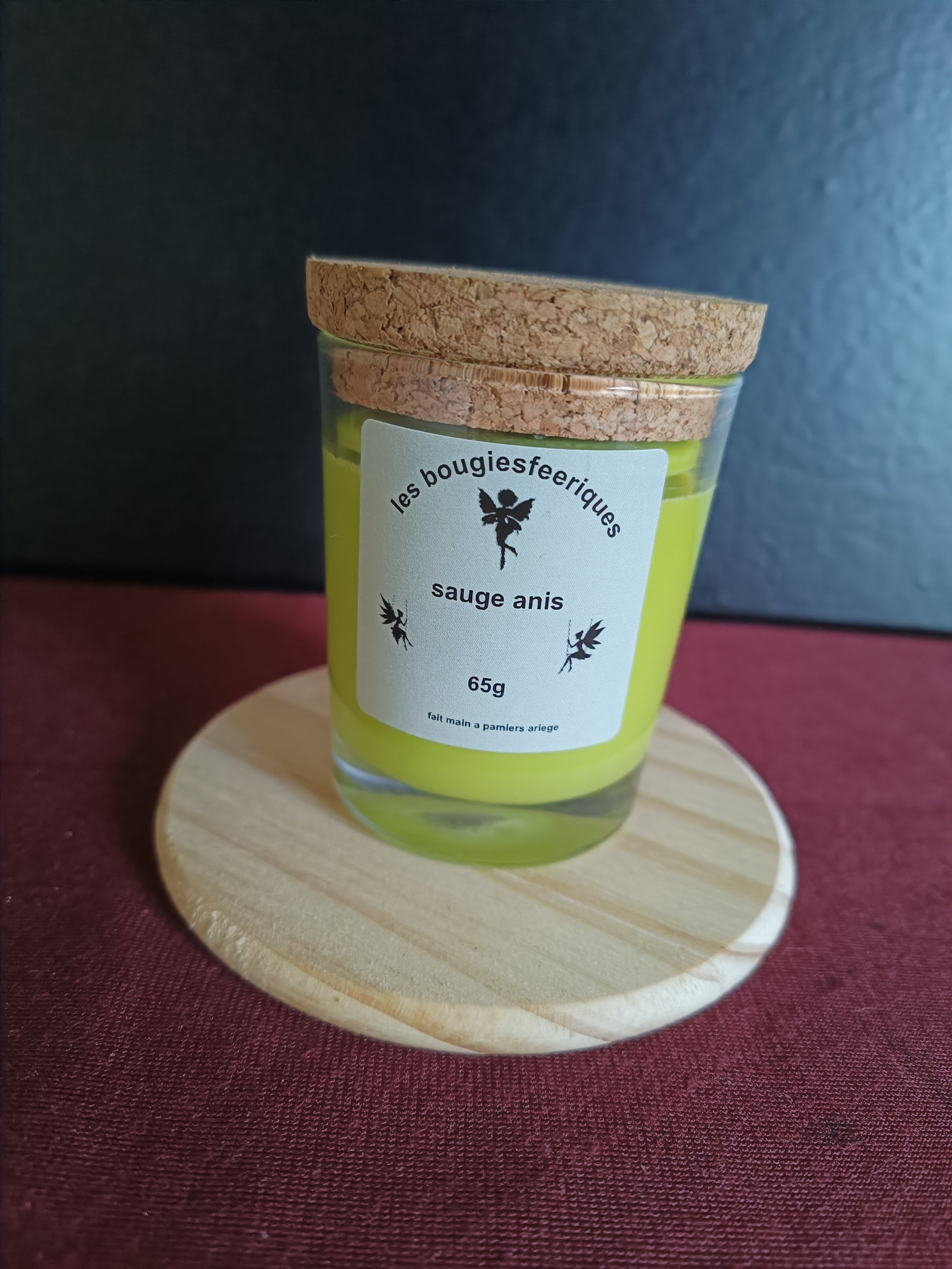 bougie sauge anis