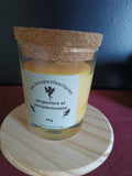 bougie gingembre et pamplemousse